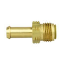 Male Inverted Flare Beaded Hose Barb Brass Fitting | 190-05-04