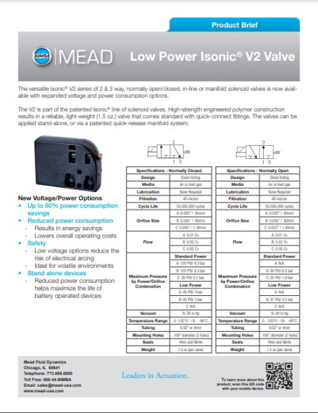 Low Power V2 Isonic